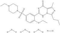 Vardenafil hydrochloride trihydrate