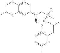 (S)-1-(3-Ethoxy-4-Methoxyphenyl)-2-(Methylsulfonyl)ethylaMine N-acetyl-L-leucine salt